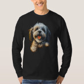 Havanese Dog Bolonka Shih Tzu Lhasa Apso Maltese G T-shirt (Voorkant)