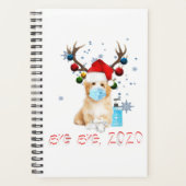 Havanese Dog Bye Bye Christmas New Year Gifts Planner (Voorkant)