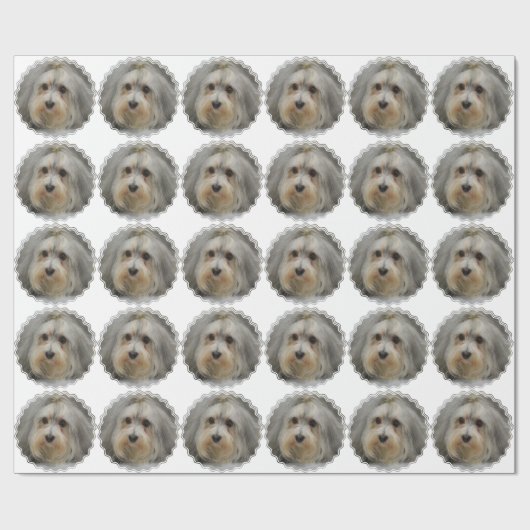 Havanese Dog Cadeaupapier (Vlak)
