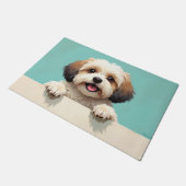 Havanese Dog Doormat Art Deurmat (Schuin)