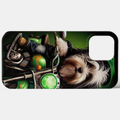 Havanese Dog Driving Bike St. Patrick's Day Case-Mate iPhone Case (Achterkant (horizontaal))