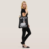 Havanese Dog Funny Stalker Cartoon Tote Bag (Op model)