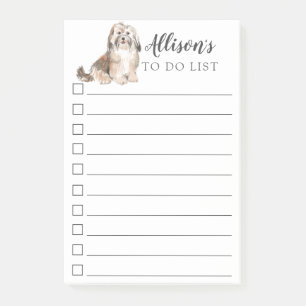 Havanese Dog gepersonaliseerd om Post-it opmerking Post-it® Notes