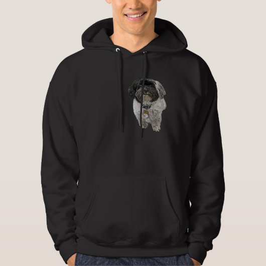 Havanese Dog Hoodie (Voorkant)