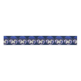 Havanese Dog Kerstmis Grosgrain Lint
