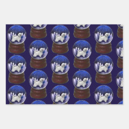 Havanese Dog Kerstmis Inpakpapier Vel