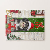 Havanese Dog Kerstmis Legpuzzel (Horizontaal)