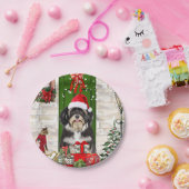 Havanese Dog Kerstmis Papieren Bordje (Feest)