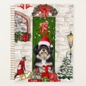 Havanese Dog Kerstmis Planner (Voorkant)