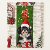 Havanese Dog Kerstmis Planner (Achterkant)