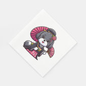 Havanese Dog Kimono Servet (Hoek)