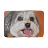 Havanese Dog Portrait Badmat (Voorkant)