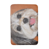 Havanese Dog Portrait Badmat (Voorkant Verticaal)