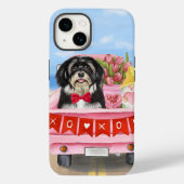 Havanese Dog Valentijnsdag Truck Case-Mate iPhone Case (Achterkant)