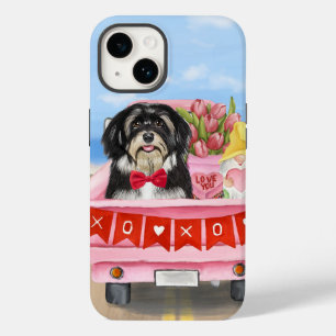 Havanese Dog Valentijnsdag Truck Case-Mate iPhone 14 Hoesje