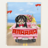 Havanese Dog Valentijnsdag Truck Planner (Voorkant)
