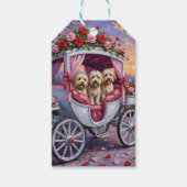 Havanese Dog Valentine's Day  Cadeaulabel (Voorkant)