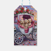 Havanese Dog Valentine's Day  Cadeaulabel (Achterkant)