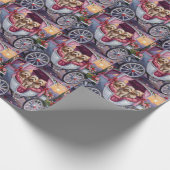 Havanese Dog Valentine's Day  Cadeaupapier (Hoek)