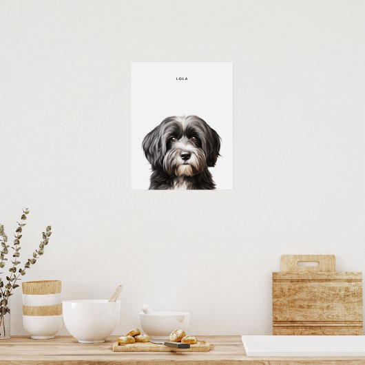 Havanese gepersonaliseerde print (Keuken)