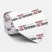Havanese Gifts Stropdas (Opgerold)