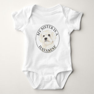 Havanese grote zus romper