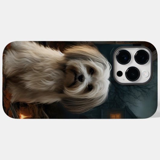 Havanese Halloween eng Case-Mate iPhone Case (Achterkant (horizontaal))