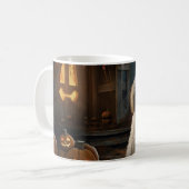 Havanese Halloween eng Koffiemok (Voorkant links)