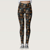 Havanese Halloween eng Leggings (Voorkant)