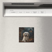 Havanese Halloween eng Magneet (Insitu (Vaatwasser))