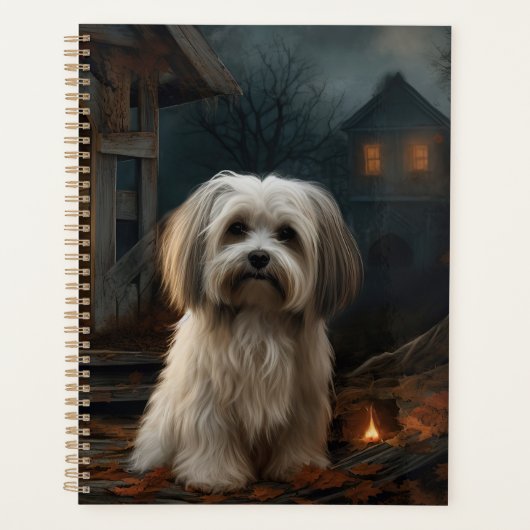 Havanese Halloween eng Planner (Voorkant)