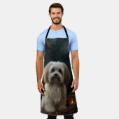 Havanese Halloween eng Schort (Gedragen)