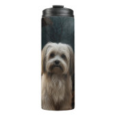 Havanese Halloween eng Thermosbeker (Voorkant)