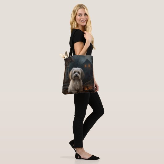 Havanese Halloween eng Tote Bag (Op model)