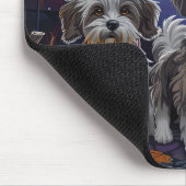 Havanese Halloween Griezelig Muismat (Hoek)