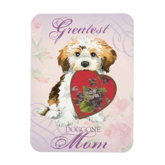 Havanese Heart Ma Magneet (Verticaal)