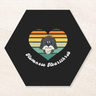 Havanese Heartthrob - Schattige Havanees T-shirt + Kartonnen Onderzetters
