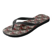 Havanese Hond Kerst Feestelijk Teenslippers (Schuin)