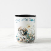 Havanese Hond Moeder Bloemstuk Mok (Midden)