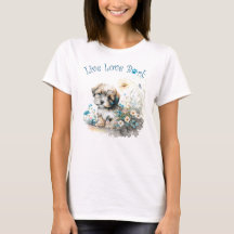 Havanese Hond Moeder Bloemstuk