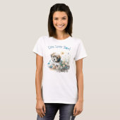 Havanese Hond Moeder Bloemstuk T-shirt (Voorkant volledig)
