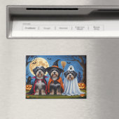 Havanese Honden Pompoen Halloween Grappig  Magneet (Insitu (Vaatwasser))