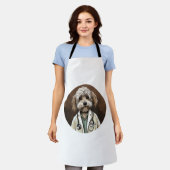 Havanese Hondendokter Schort (Gedragen)