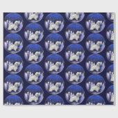 Havanese kerst cadeaupapier (Vlak)