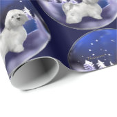 Havanese kerst cadeaupapier (Rol Hoek)