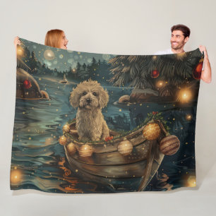 Havanese Kerst Feestelijke Reis Fleece Deken