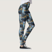 Havanese Kerst Feestelijke Reis Leggings (Rechts)
