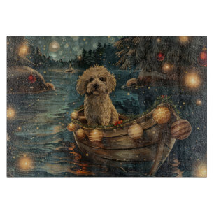 Havanese Kerst Feestelijke Reis Snijplank