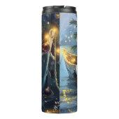 Havanese Kerst Feestelijke Reis Thermosbeker (Achterkant)