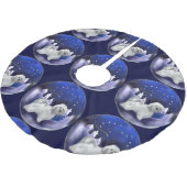 Havanese kerst kerstboom rok (Gekanteld)